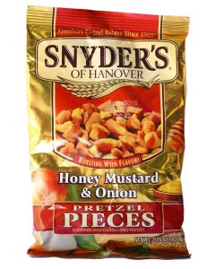 Pretzel Honey Must. Onion